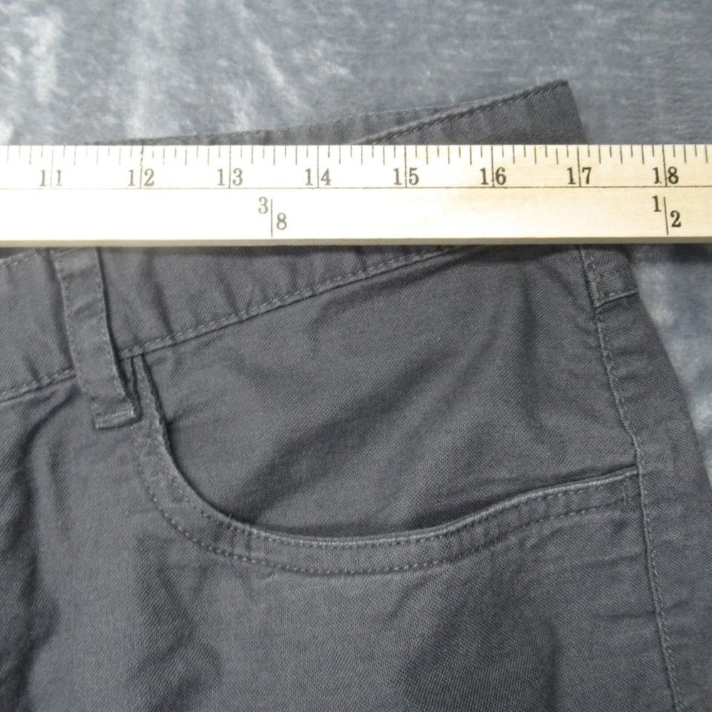 The North Face Pants Men 34x29 Short Gray Baggy Wide Leg Boot iking Gorpcore - Picture 10 of 15